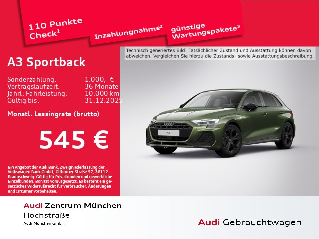 Audi A3 Hybride S-Tronic Sportback