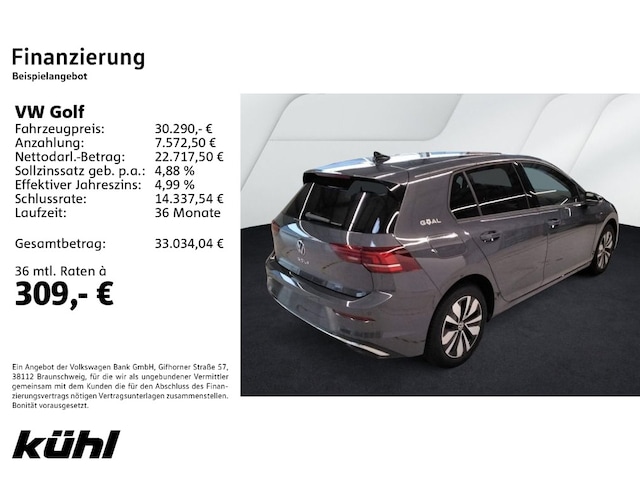Volkswagen Golf 2.0 TDI DSG Golf VIII Plus