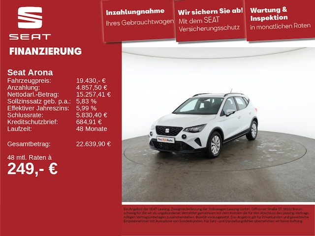 Seat Arona 1.0 TSI DSG Style