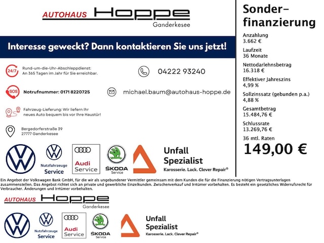 Volkswagen T-Cross 1.5 TSI DSG Style