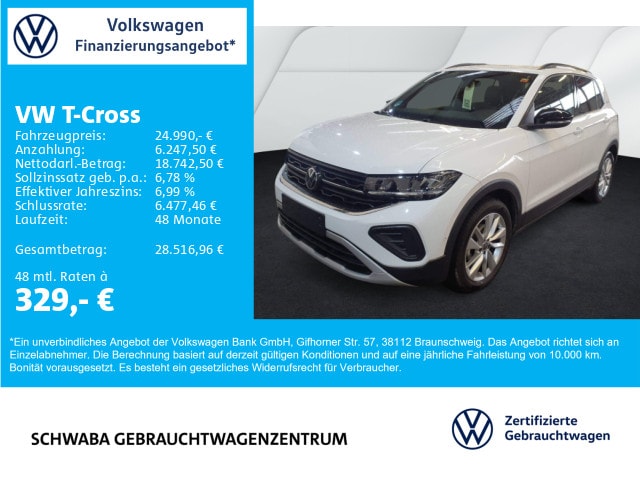 Volkswagen T-Cross 1.0 TSI DSG
