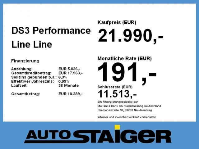 DS DS 3 Mobiles Performance Line