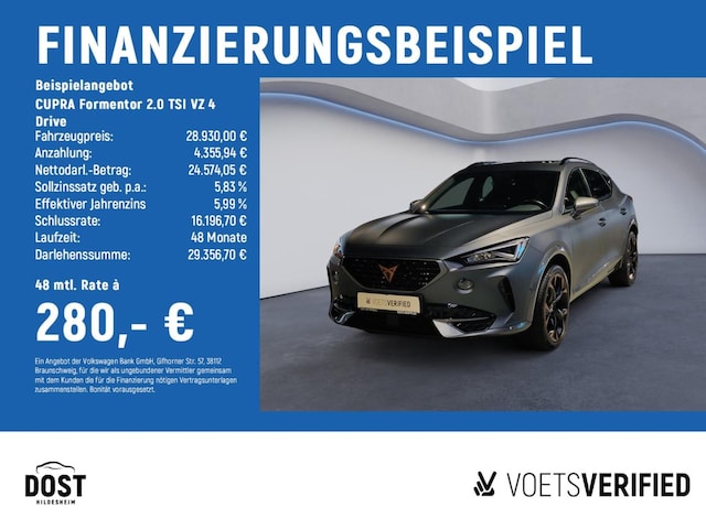 Cupra Formentor 2.0 TSI VZ