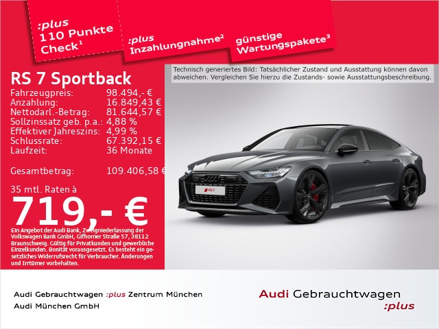 Audi RS7 Quattro Sportback