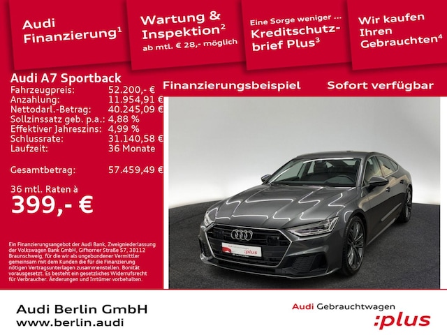 Audi A7 55 TFSI Quattro S-Tronic Sportback