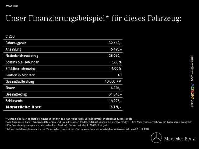 Mercedes-Benz C 200 AVANTGARDE Estate