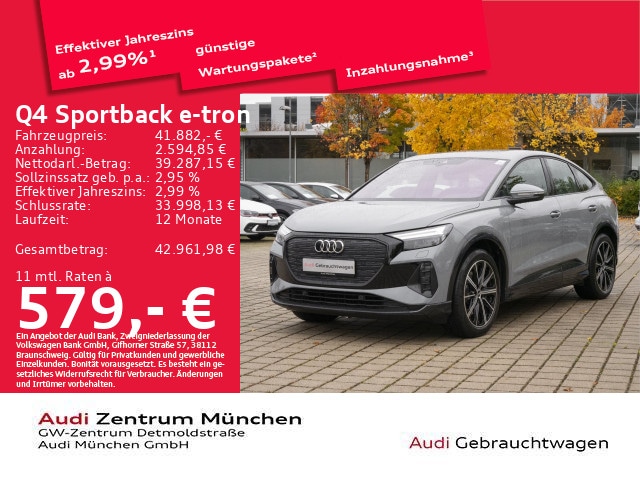 Audi Q4 e-tron 50 Quattro Sportback