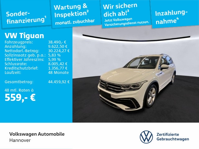 Volkswagen Tiguan 2.0 TDI DSG R-Line