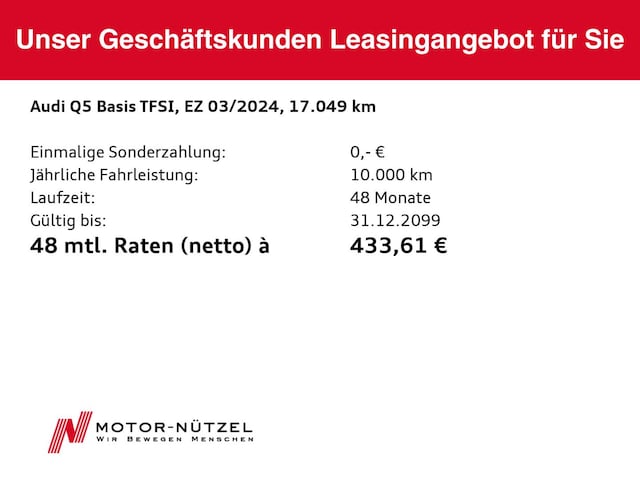 Audi Q5 40 TFSI Quattro S-Tronic