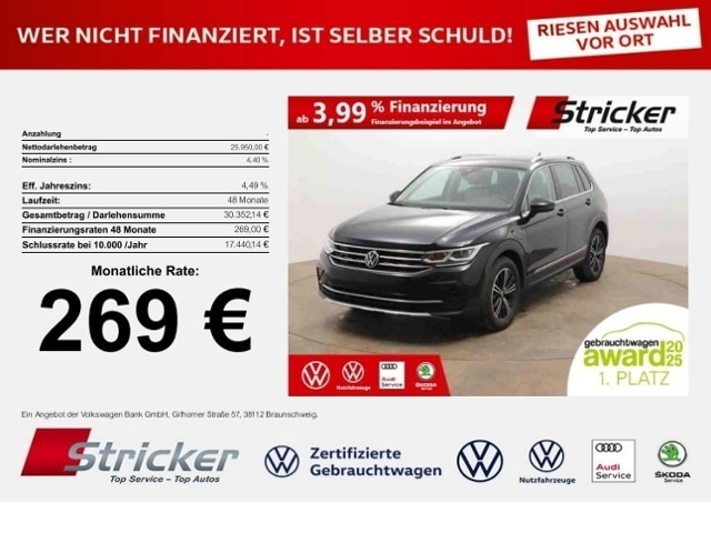 Volkswagen Tiguan 1.4 TSI DSG eHybrid