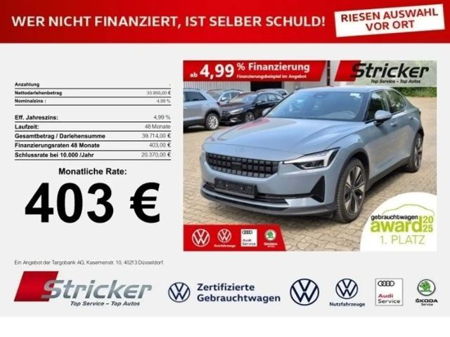 Polestar 2 Dual motor Long range Pilot