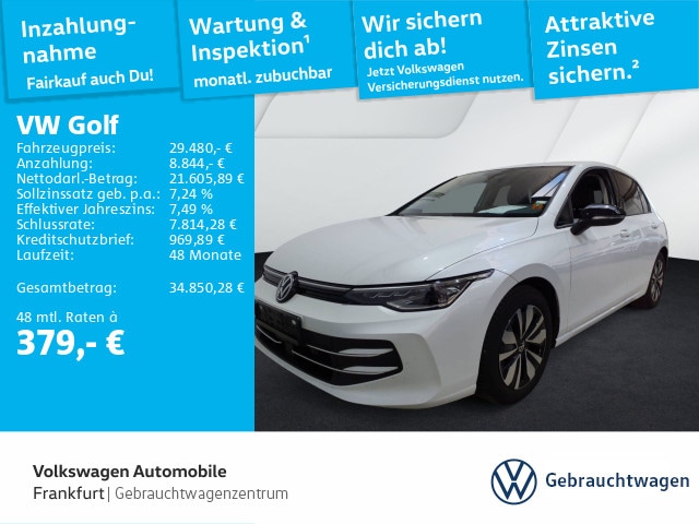 Volkswagen Golf 1.5 eTSI DSG Golf VIII