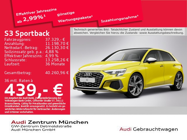 Audi S3 Quattro S-Tronic Sportback