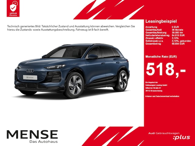 Audi Q6 e-tron SUV e-tron Audi Q6 SUV e-tron