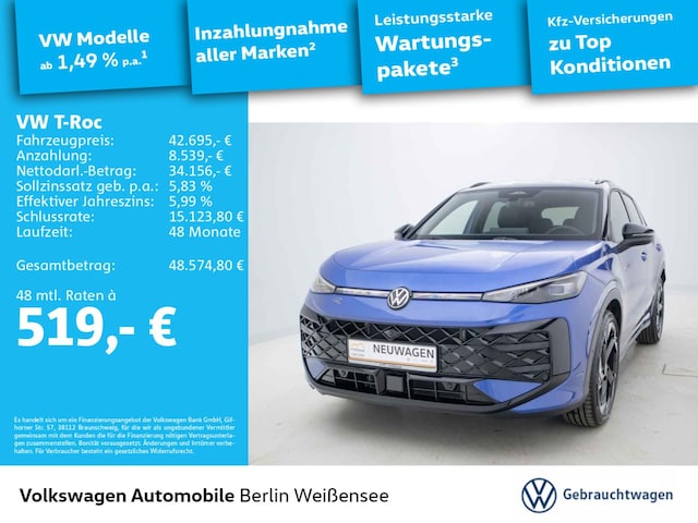 Volkswagen T-Roc 1.5 eTSI DSG IQ.Drive R-Line