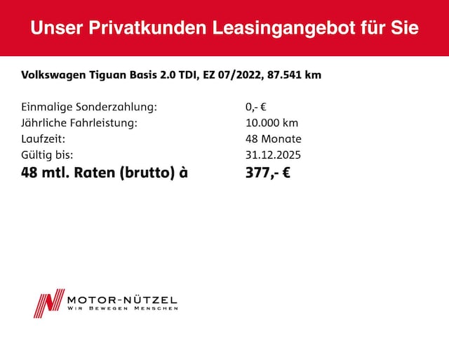 Volkswagen Tiguan 2.0 TDI DSG