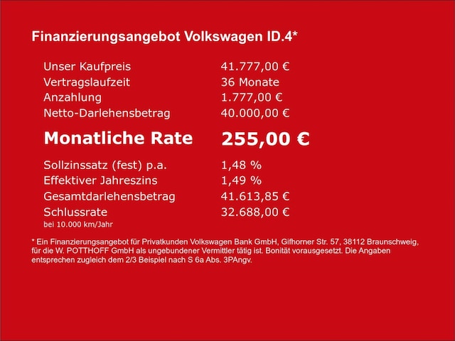 Volkswagen ID.4 IQ.Drive Performance Pro