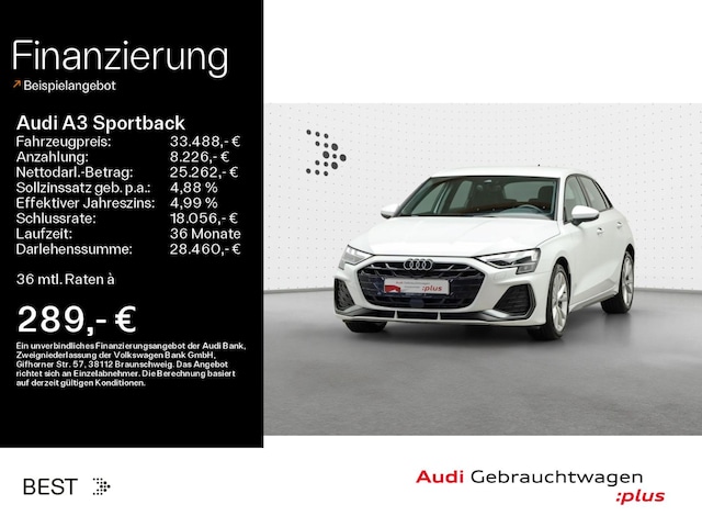 Audi A3 35 TFSI S-Line S-Tronic Sportback
