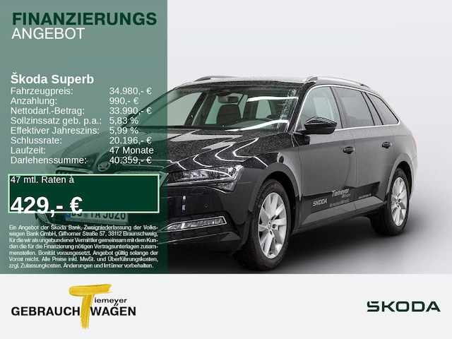 Skoda Superb 2.0 TDI Combi Style Style