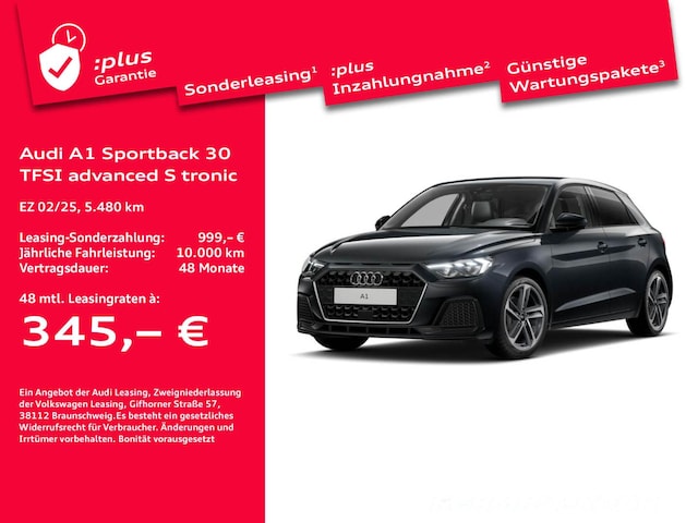 Audi A1 30 TFSI S-Tronic Sportback