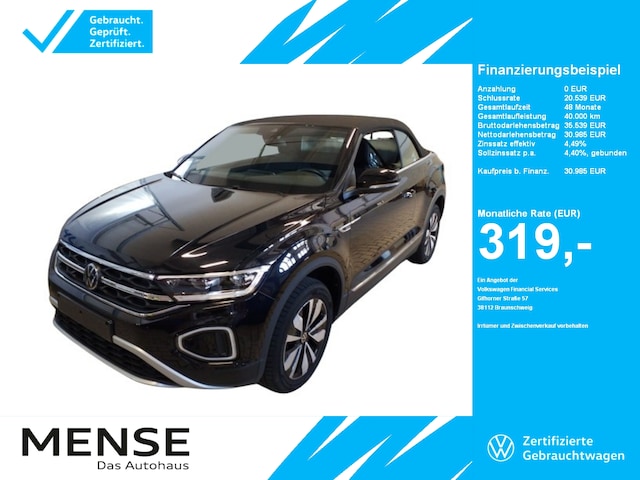 Volkswagen T-Roc 1.5 TSI Cabriolet DSG Move