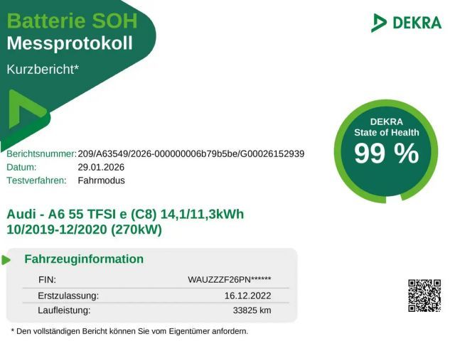 Audi A6 55 TFSI Quattro S-Line