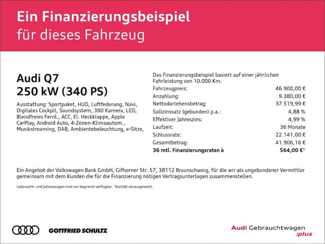 Audi Q7 55 TFSI Quattro