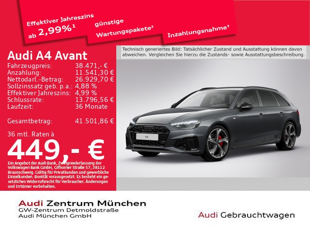 Audi A4 40 TFSI Avant S-Line S-Tronic