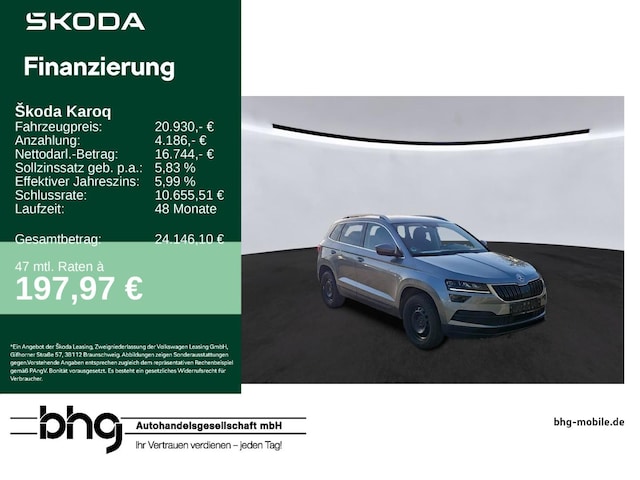 Skoda Karoq KAROQ Amb 2,0 TDI  6-Gang-Schaltg.