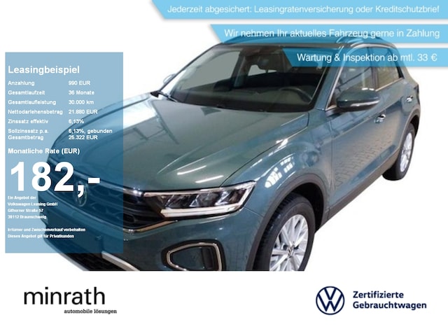 Volkswagen T-Roc 1.0 TSI