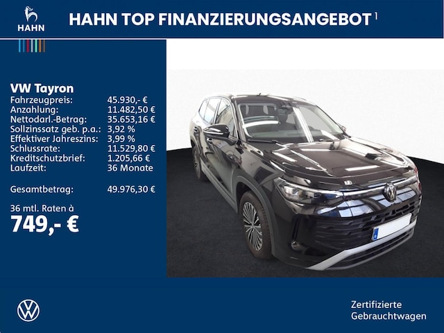 Volkswagen Tayron 2.0 TDI DSG Life