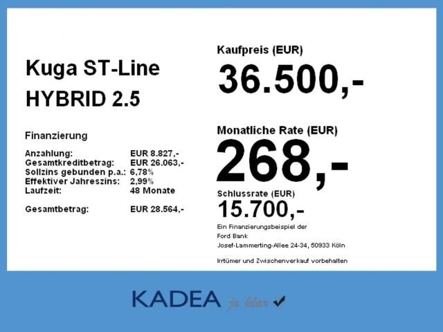 Ford Kuga Hybrid ST Line