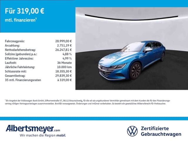 Volkswagen Arteon Shooting Brake 2.0 TDI 4Motion