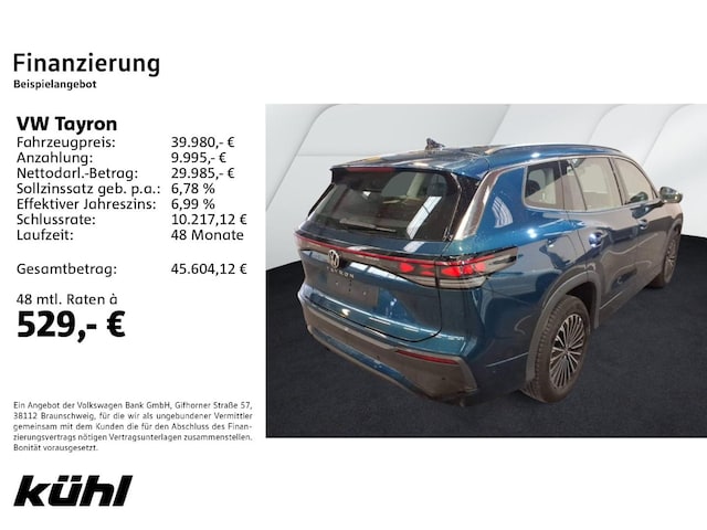 Volkswagen Tayron 2.0 TDI DSG IQ.Drive Life