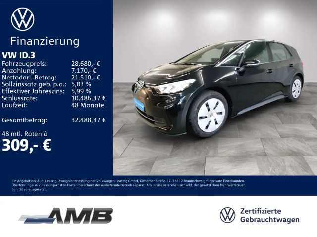 Volkswagen ID.3 58 KWh Performance Pro
