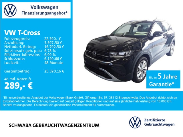Volkswagen T-Cross 1.0 TSI Life