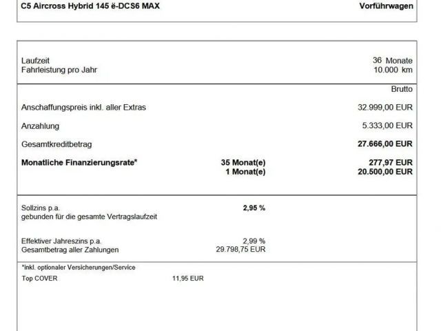 Citroën C5 Aircross Hybrid Max