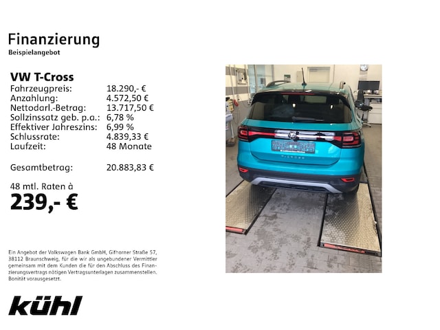 Volkswagen T-Cross 1.0 TSI Life