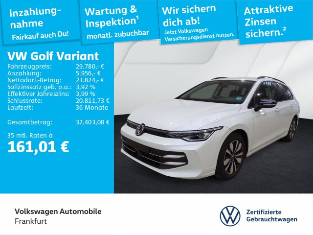 Volkswagen Golf 1.5 eTSI DSG Golf VIII Variant