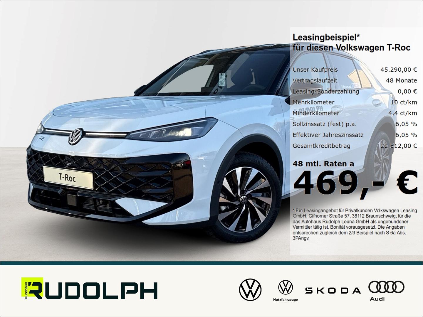 Volkswagen T-Roc 1.5 eTSI DSG R-Line