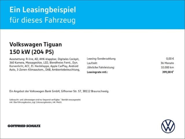 Volkswagen Tiguan 1.5 TSI DSG R-Line