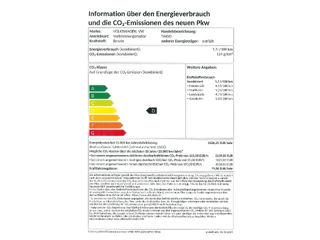 Volkswagen Taigo 1.0 TSI Move