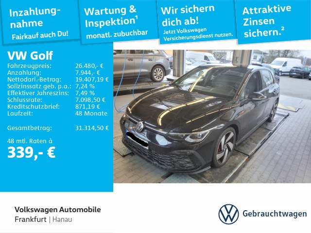 Volkswagen Golf 2.0 TSI GTI Golf VIII