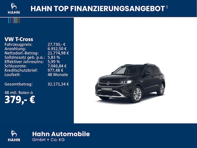 Volkswagen T-Cross 1.0 TSI DSG Life