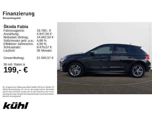 Skoda Fabia 1.0 TSI Selection