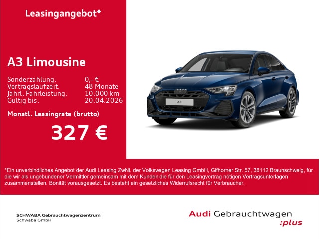 Audi A3 30 TFSI S-Line S-Tronic Sedan