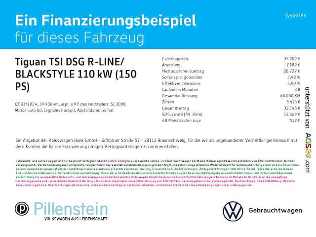 Volkswagen Tiguan DSG R-Line