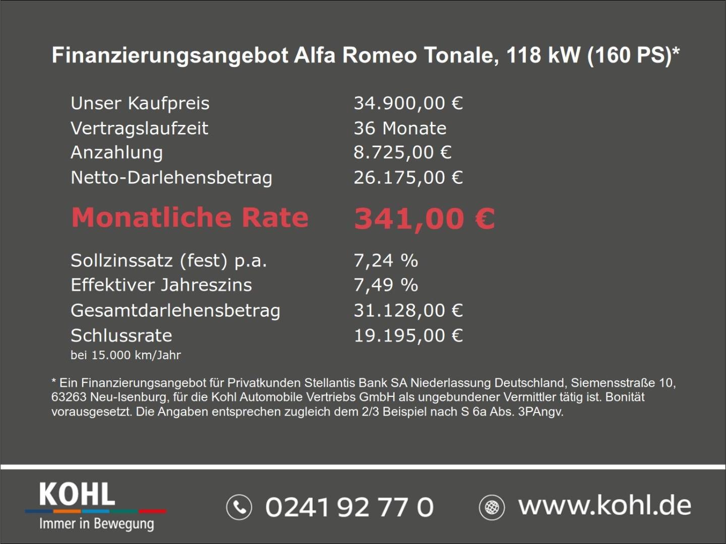 Alfa Romeo Tonale Veloce