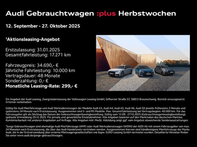 Audi A3 S-Line S-Tronic Sedan