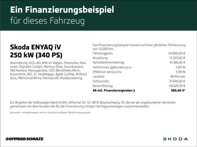 Skoda Enyaq 4x4 Coupe RS Suite